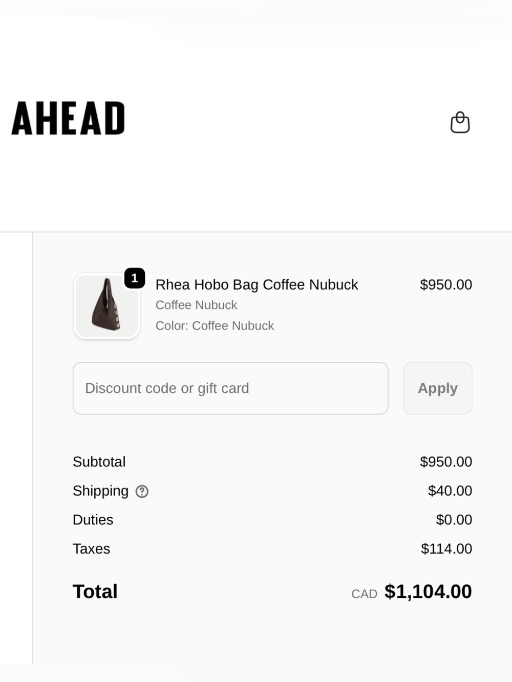 NWTS STREETS AHEAD SLOUCHY BAG - Picture 3 of 3